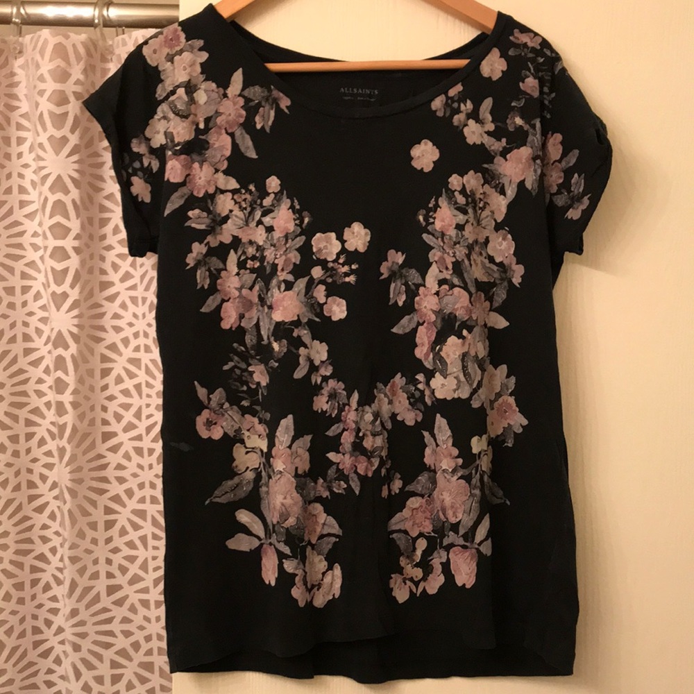 All saint floral tee
